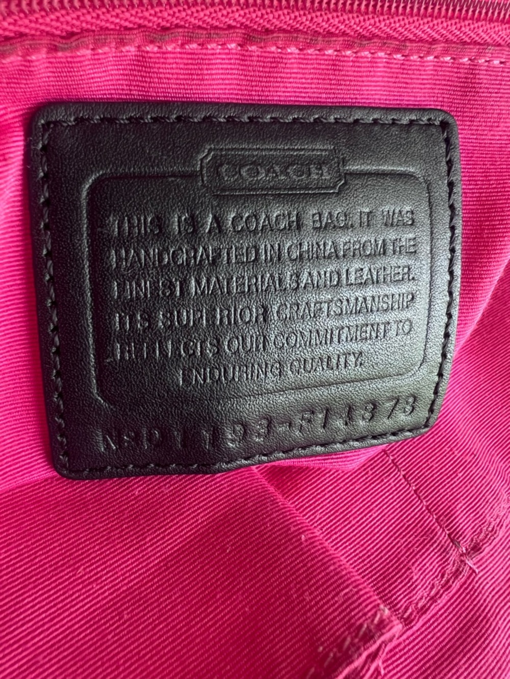 Coach Black and Gray Signature Canvas Tote Bag - Picture 9 of 16